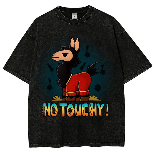 No Touchy! Vintage Distressed T-shirt