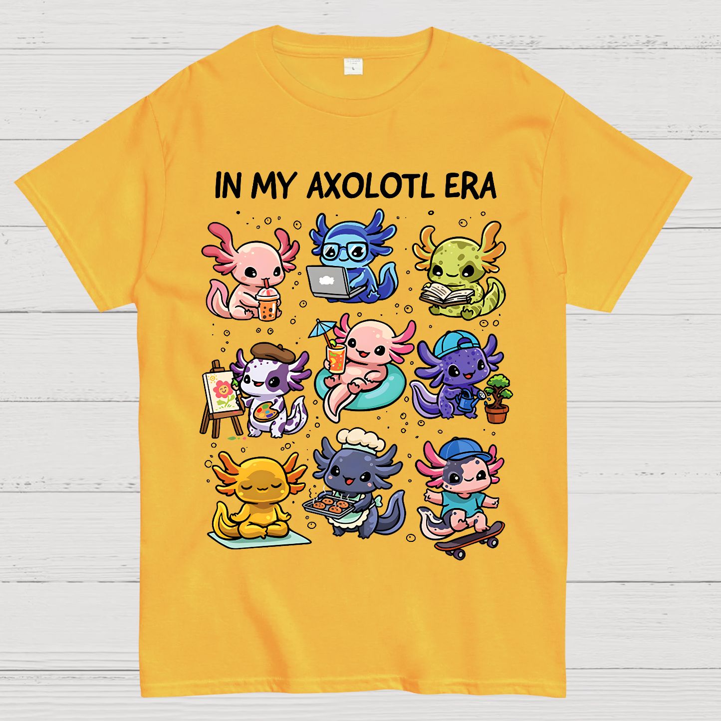 In My Axolotl Era Geek T-Shirt