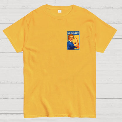 Do It Lady Front And Back Printing Geek T-Shirt