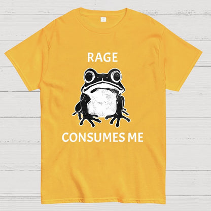 Rage Consumes Me Frog Geek T-Shirt