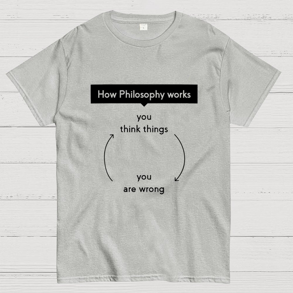 How Philosophy works Geek T-Shirt