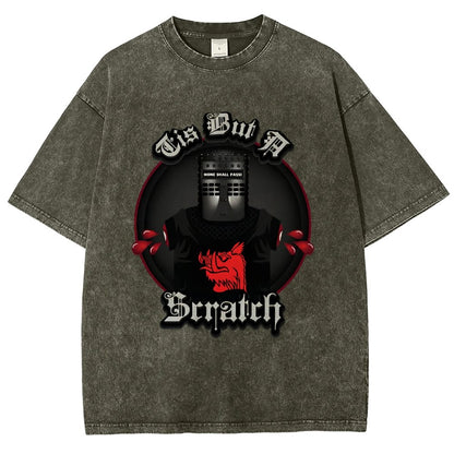 Tis But A Scratch Vintage Distressed T-shirt