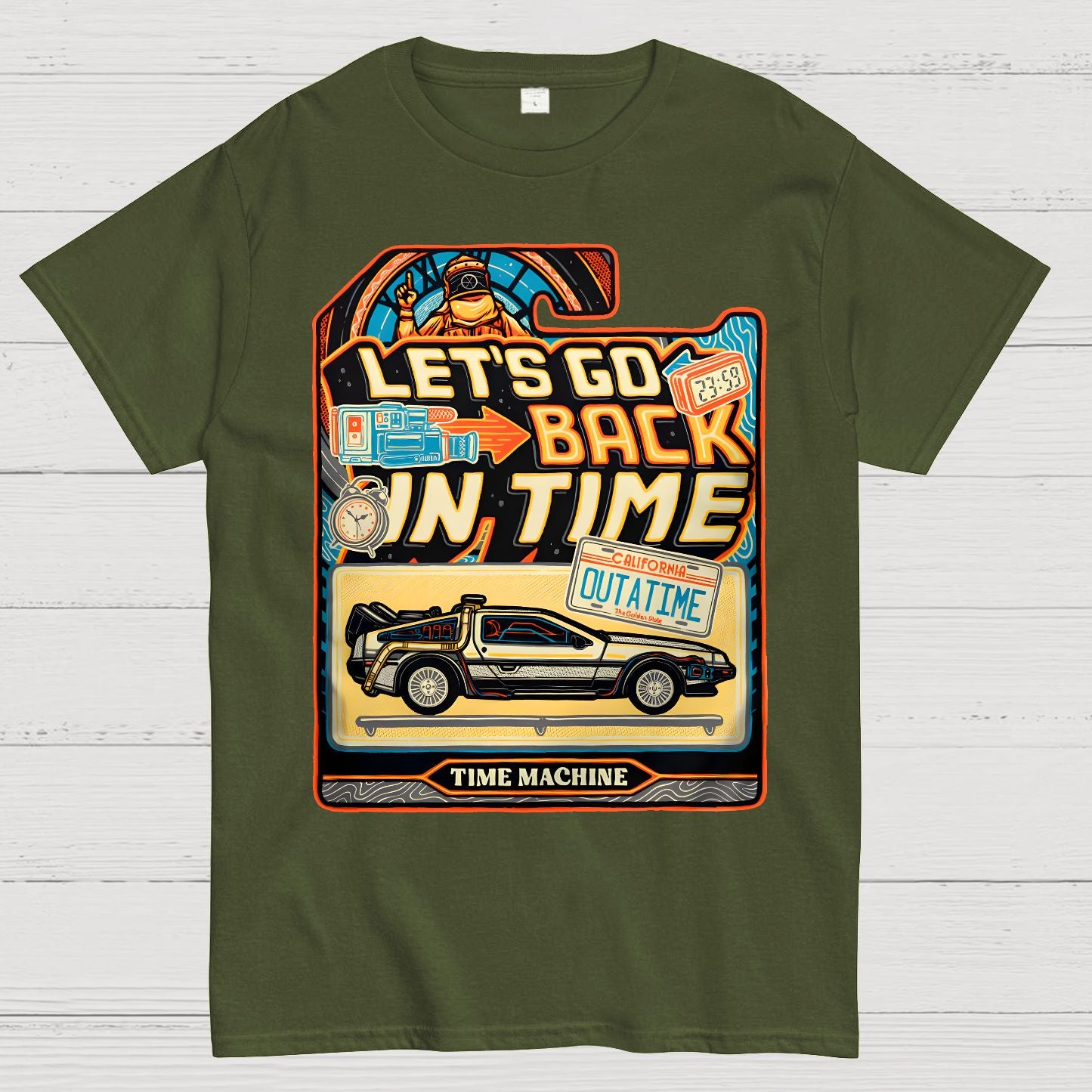 Time Machine Geek T-Shirt