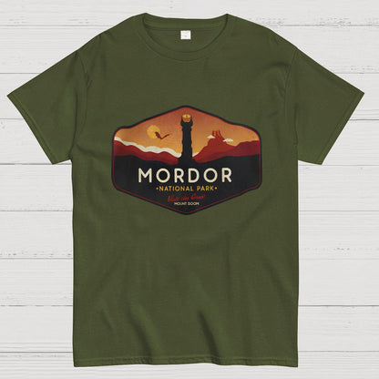 Mysterious Realm National Park Nerdy T-Shirt