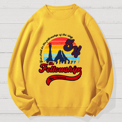 Nine Friends Geek Cotton Sweatshirt