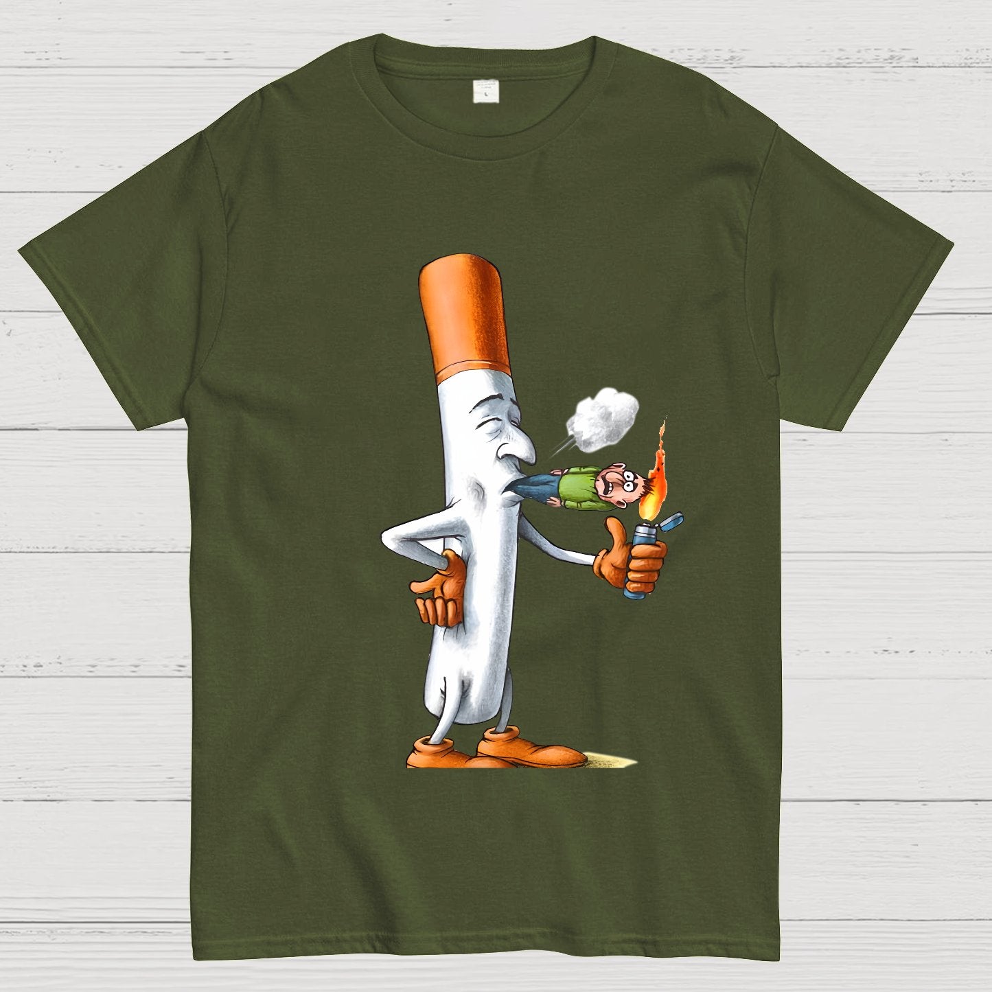 Put It Out Before It Puts You Out Geeky T-Shirt