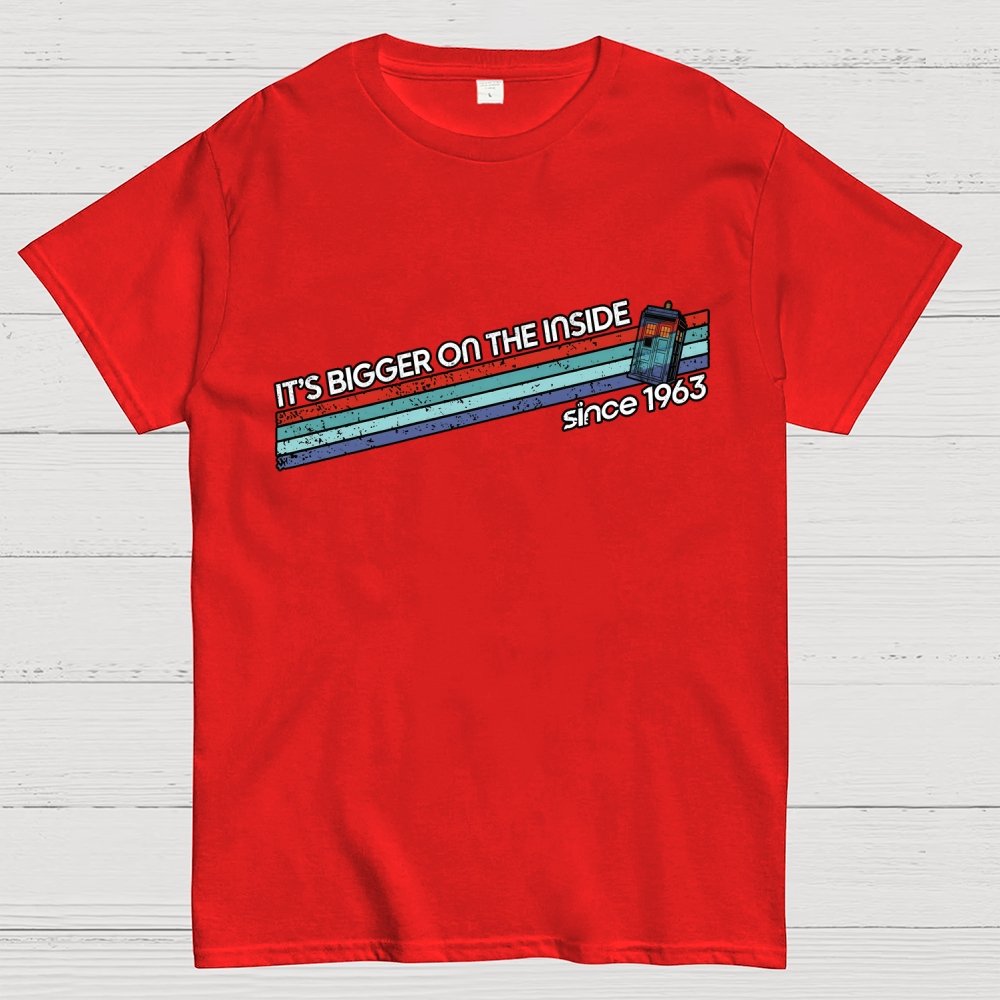 It's Bigger On The Inside Since 1963 Art Print Geek T-Shirt
