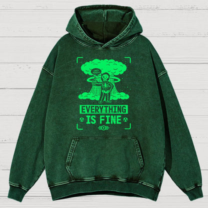 Nuclear Boy Vintage Distressed Hoodie