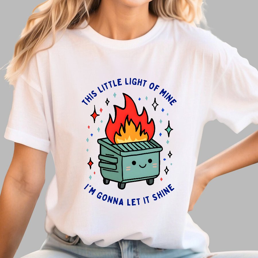 This Little Light of Mine I'm Gonna Let It Shine Geek T-Shirt