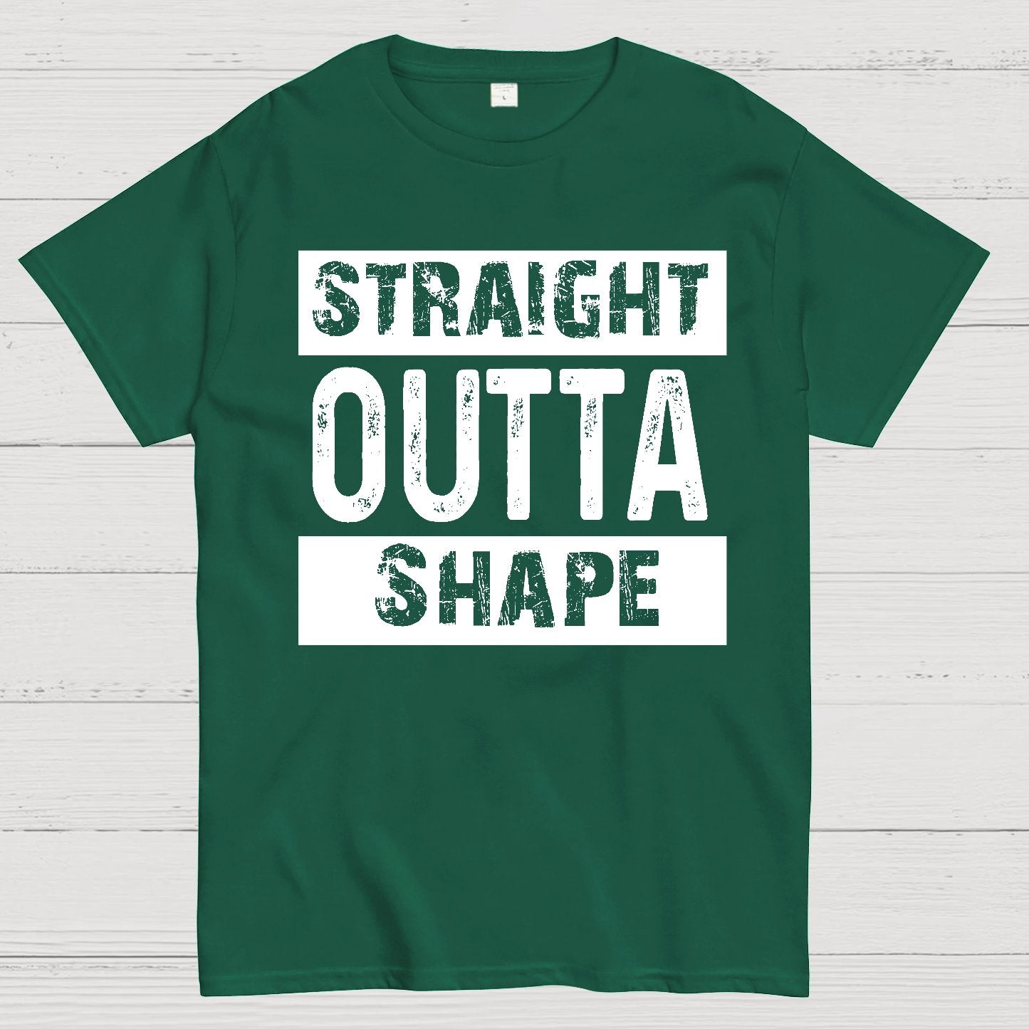 Straight Outta Shape Geek T-Shirt