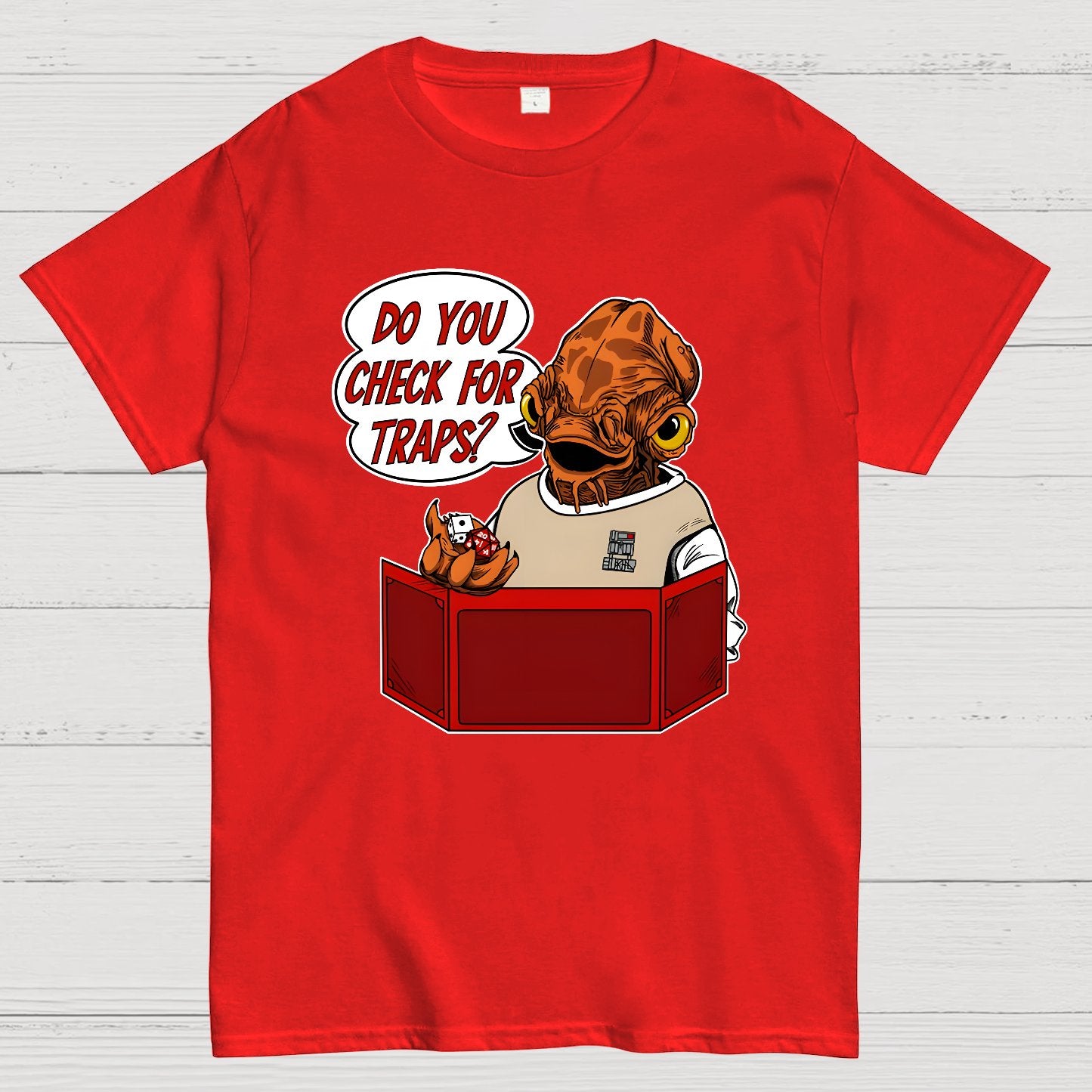 Trap Check Geek T-Shirt