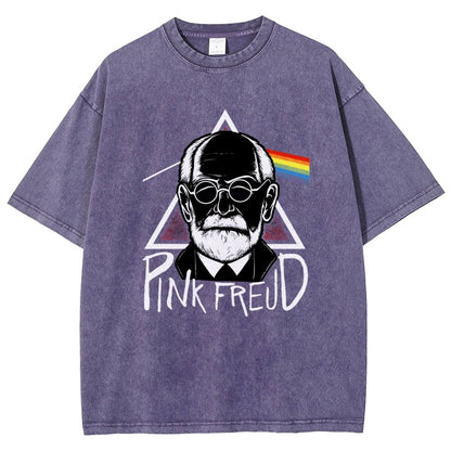 Pink Frost Vintage Distressed T-shirt