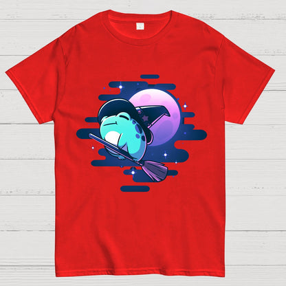 Halloween Frog Witch Geek T-Shirt