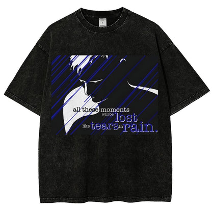 Like... Tears In Rain. Vintage Distressed T-shirt