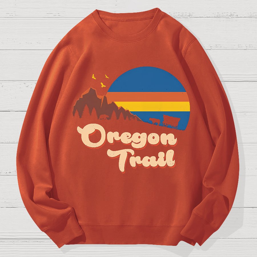 Oregon You Have Died Geek Cotton Sweatshirt