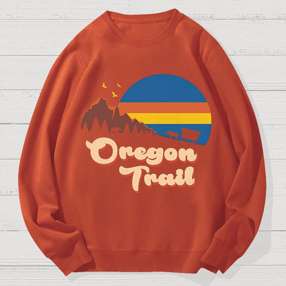 Oregon You Have Died Geek Cotton Sweatshirt