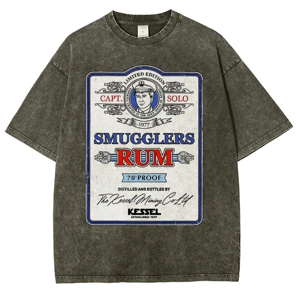 Smugglers Rum Vintage Distressed T-shirt