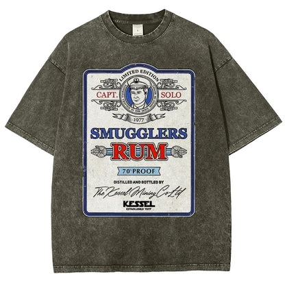 Smugglers Rum Vintage Distressed T-shirt
