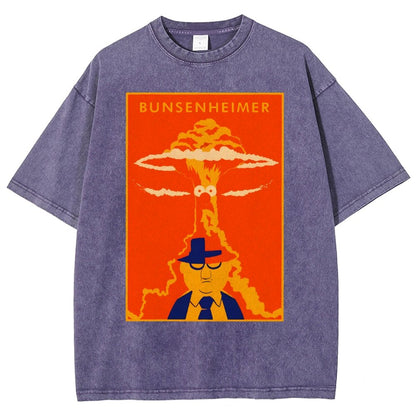 Bunsenheimer ！Vintage Distressed T-shirt