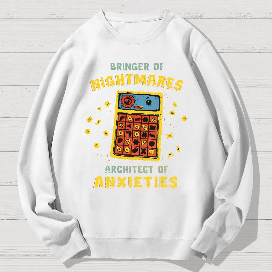 Anxious Architect Geek Cotton Sweatshirt