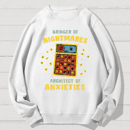 Anxious Architect Geek Cotton Sweatshirt