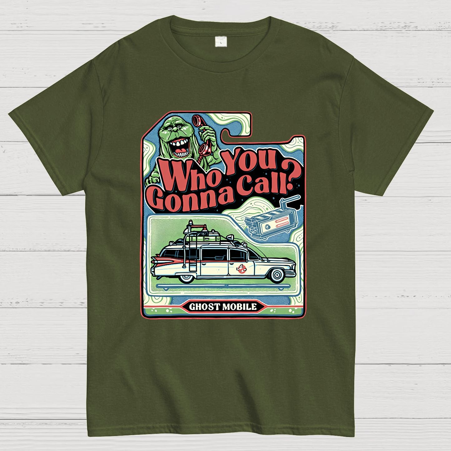 I Ain't Afraid of no Ghost! Nerdy T-Shirt