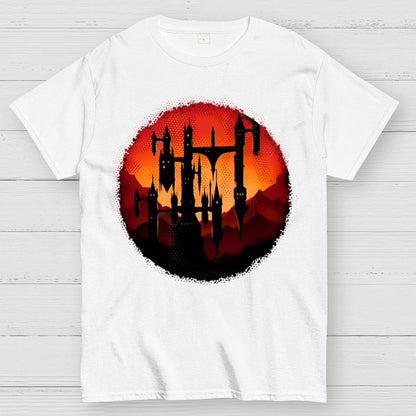 Castle Sunset Geek T-Shirt