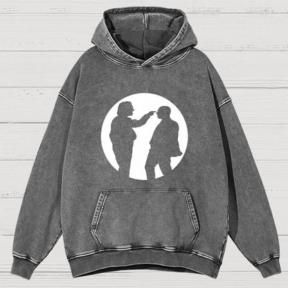 Bottom Spotlight Vintage Distressed Hoodie