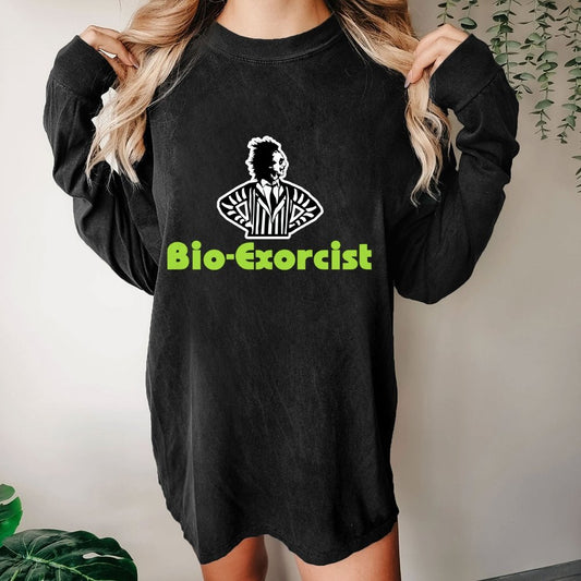 Bio-Exorcist! Washed Long Sleeve Tee
