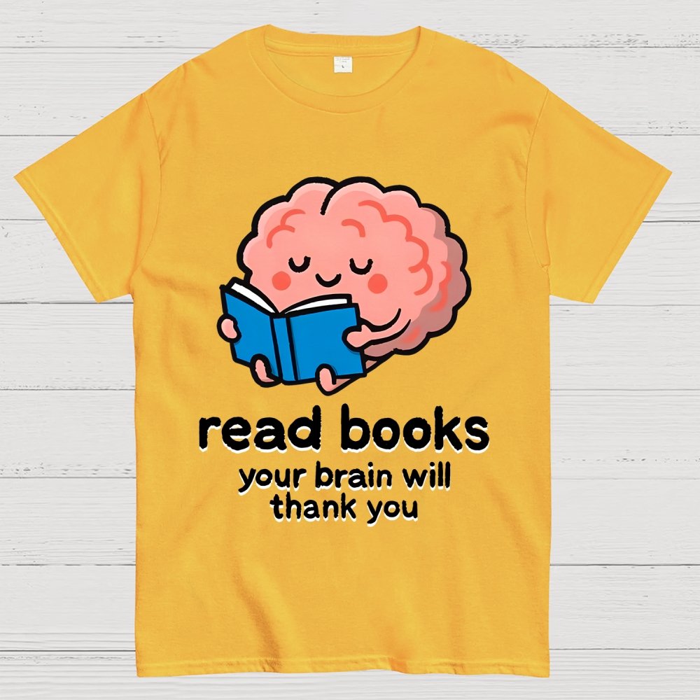 Books for your Brain Geek T-Shirt
