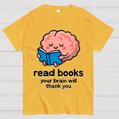 Books for your Brain Geek T-Shirt