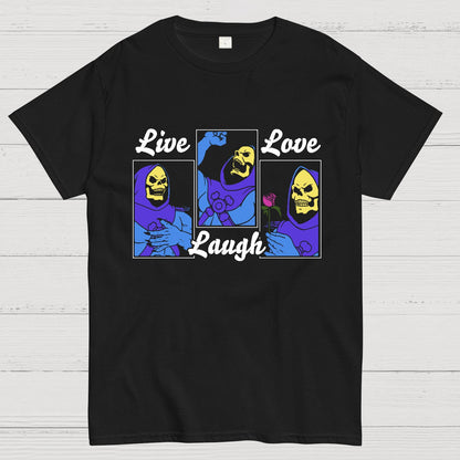 Live, Laugh, Love Geeky T-Shirt