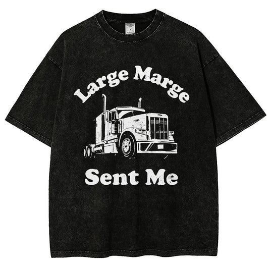 Large Marge Sent Me Vintage Distressed T-shirt