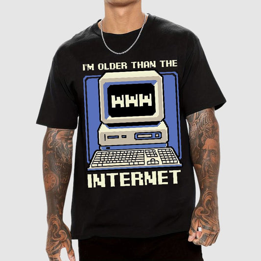 Older Than The Internet Geek T-Shirt