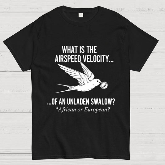 What Is The Airspeed Velocity...Art Print Geek T-Shirt