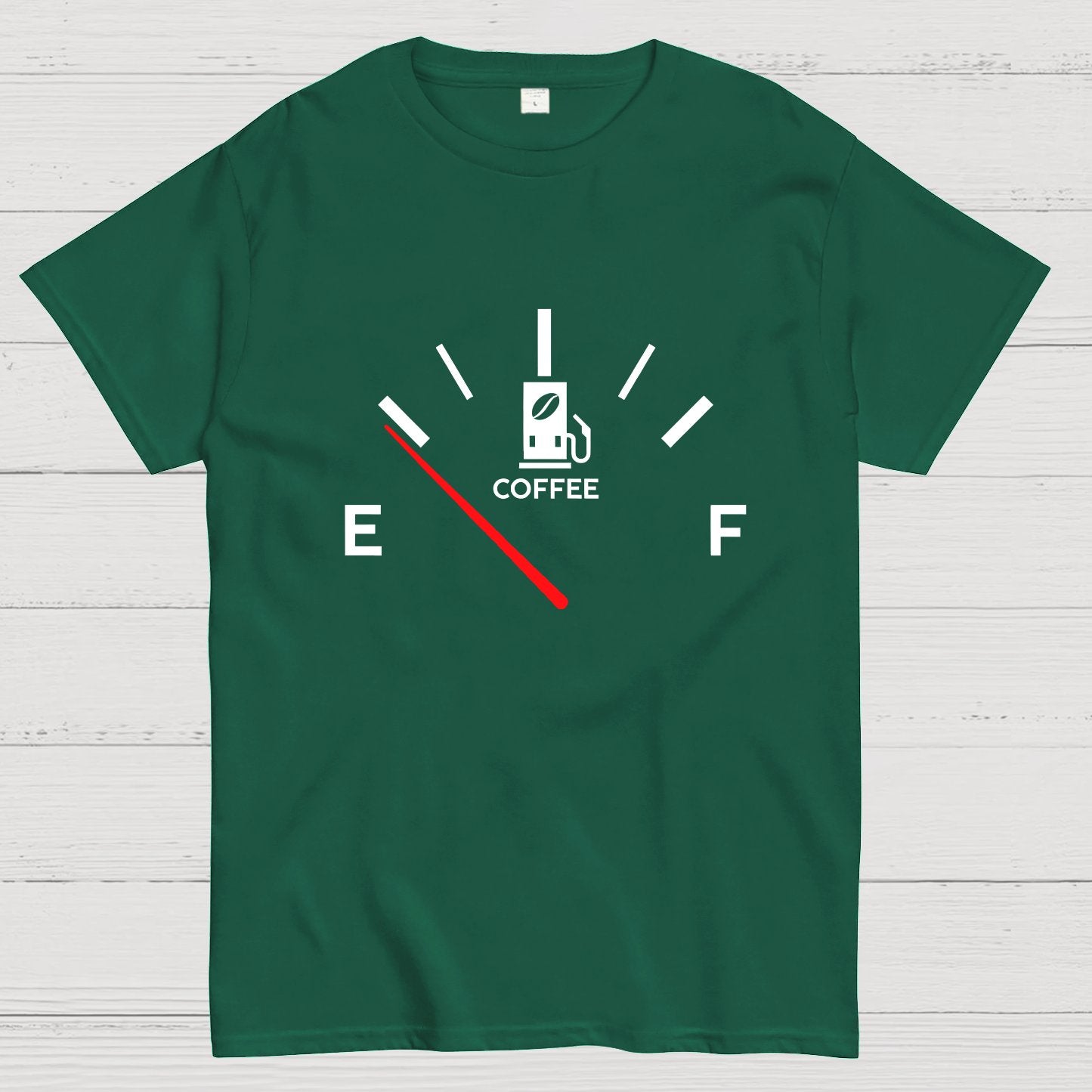 Coffee Gas Station Geeky T-Shirt