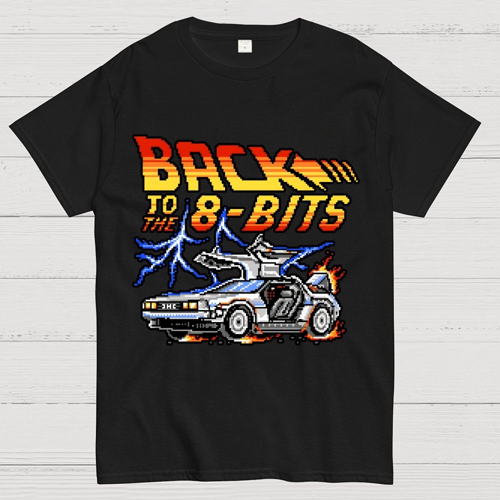 Back To The 8 Bits Geek T-Shirt