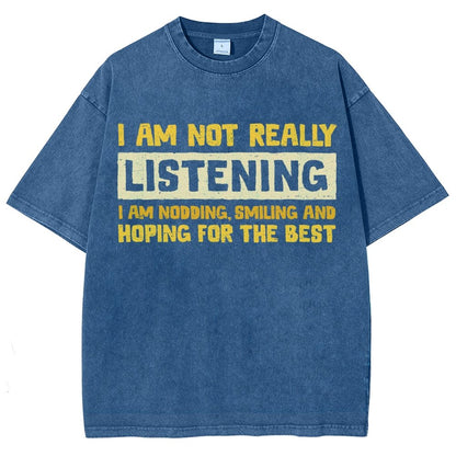 Hoping For The Best Vintage Distressed T-shirt