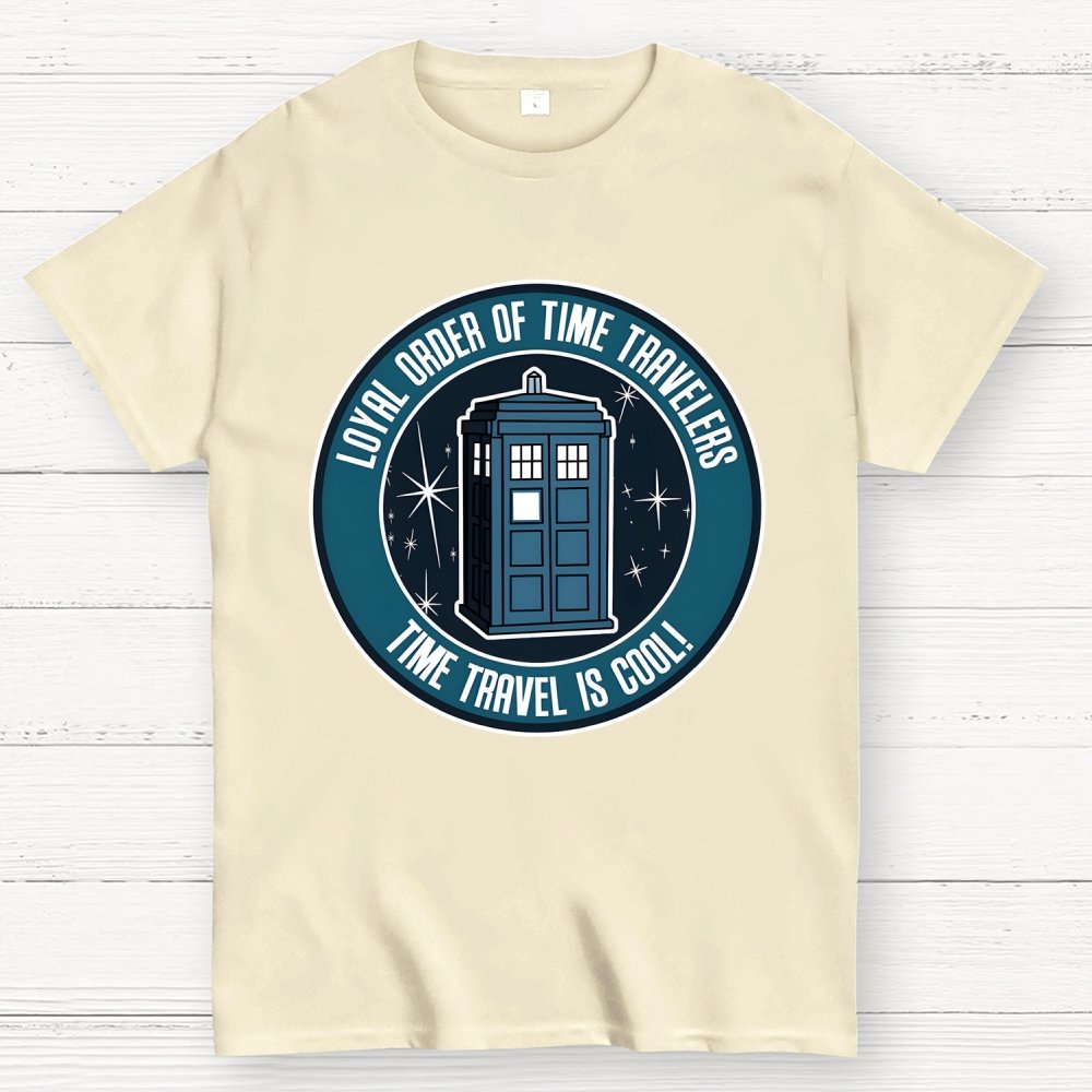 Time Travel is Cool Geek T-Shirt