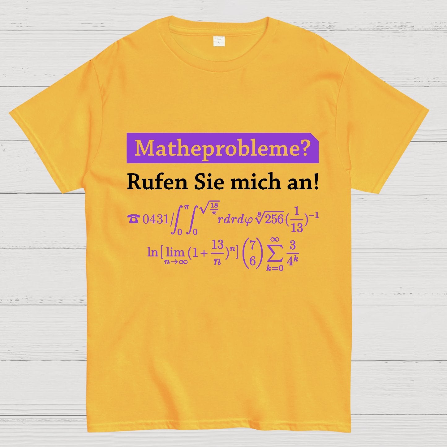 Funny Word Matheprobleme? Geek T-Shirt