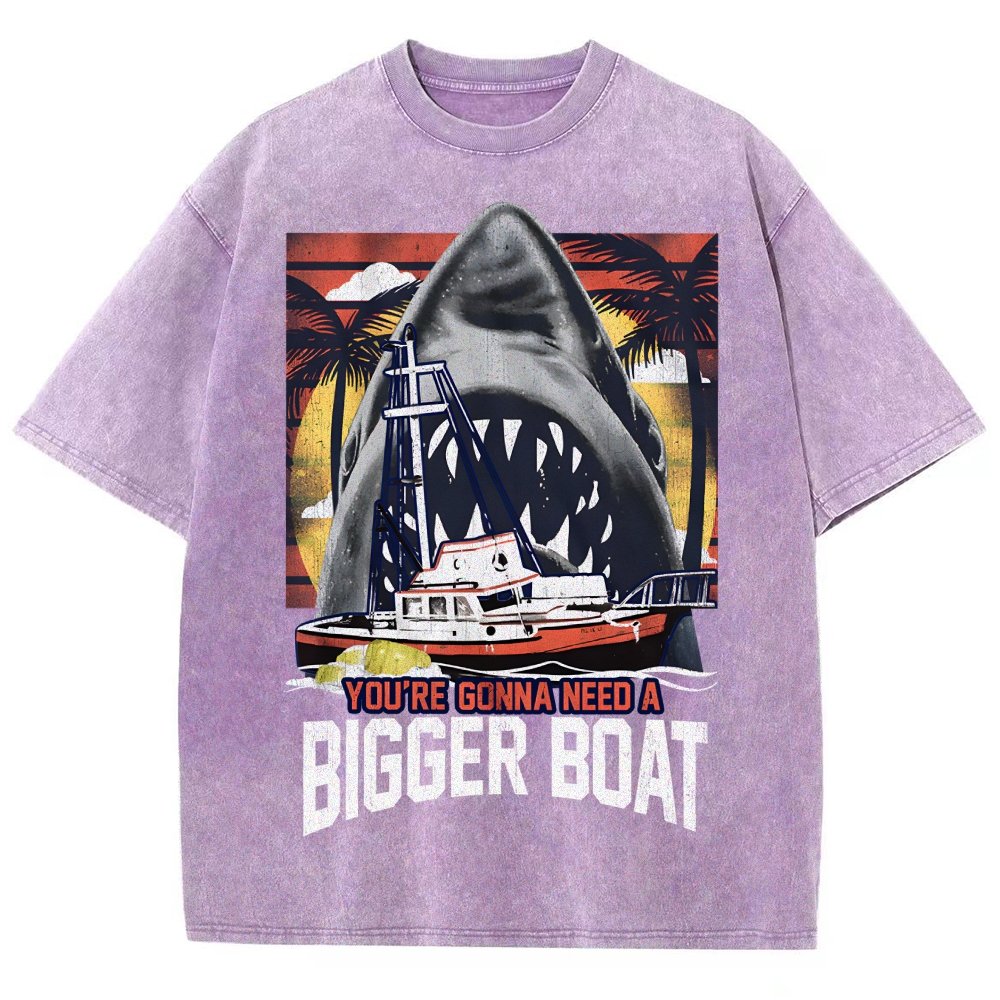 You’Re Gonna Need A Bigger Boat Vintage Distressed T-shirt