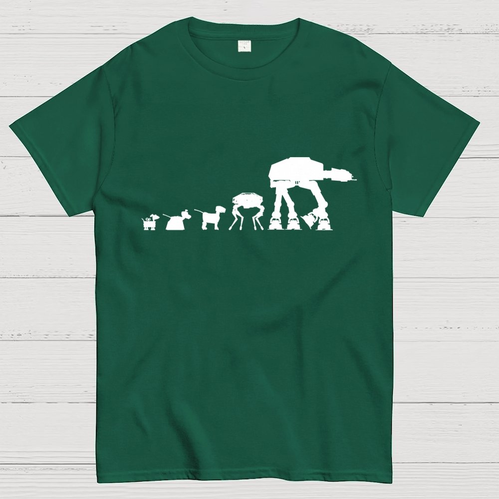 Machine Evolution Theory Selective Breeding Geek T-Shirt