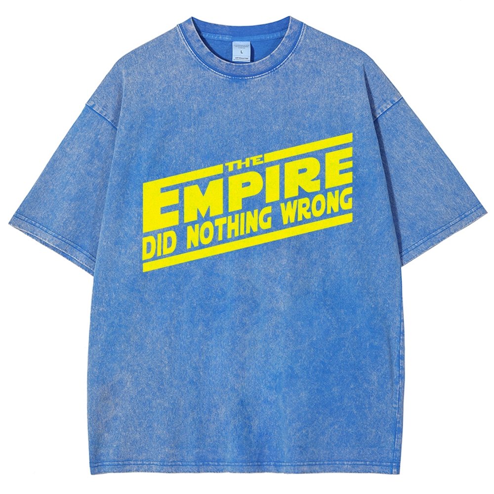 The Empire Did Nothing Wrong Vintage Distressed T-shirt