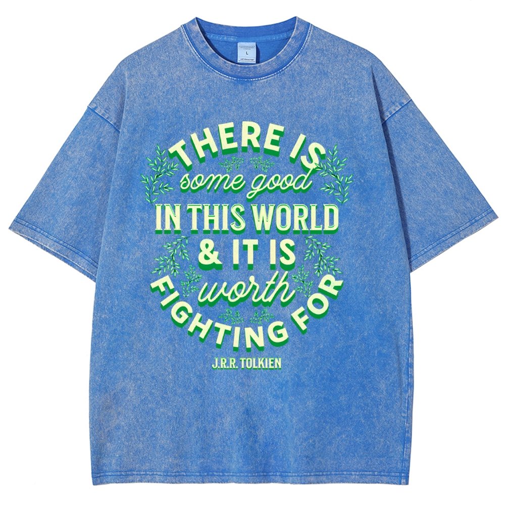 There is Some Good in This World Vintage Distressed T-shirt