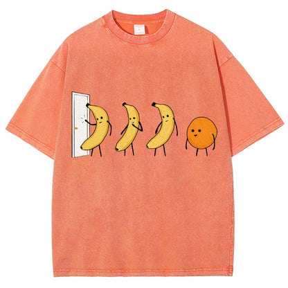 Knock Knock Funny Vintage Distressed T-shirt