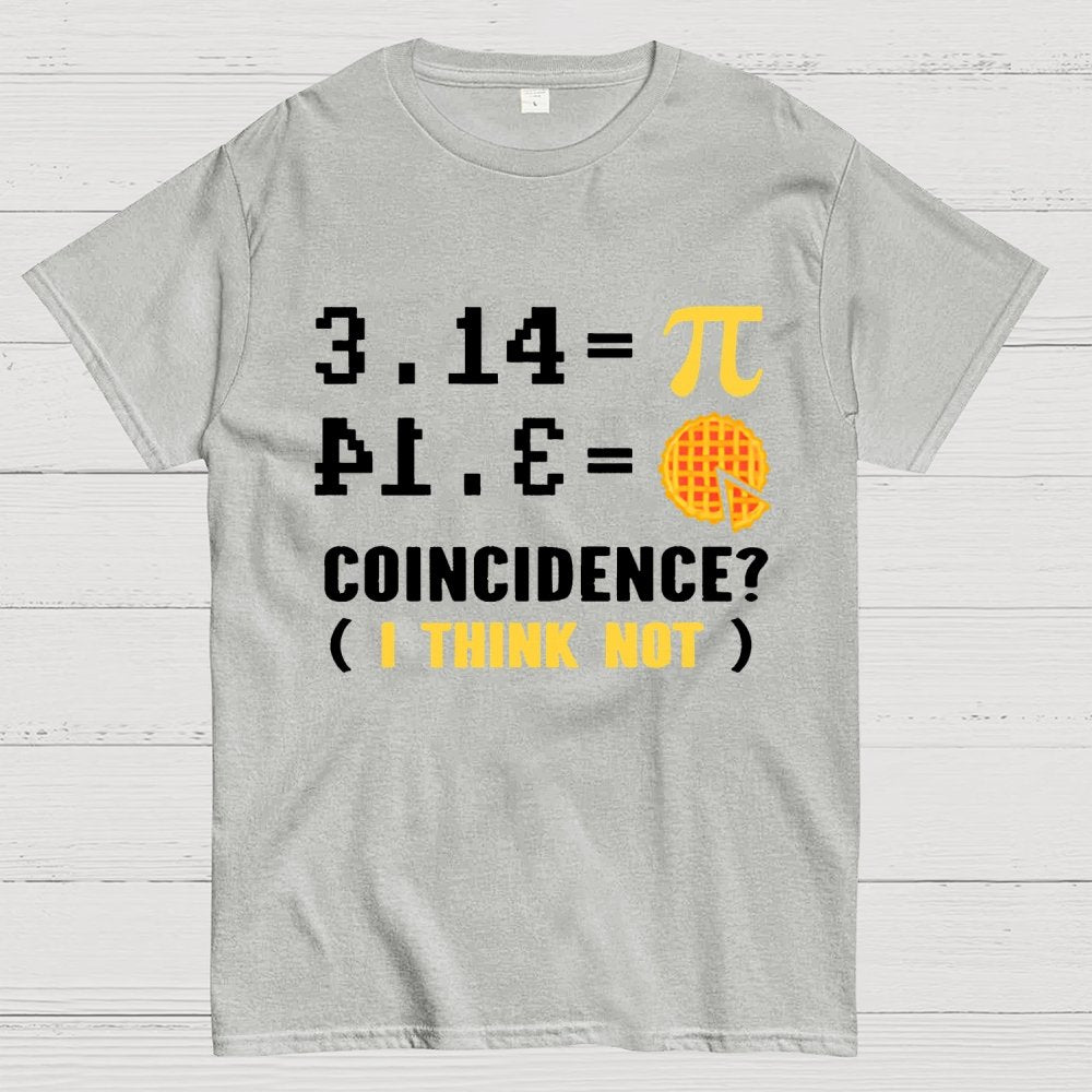 3.14 = pi coincidence (i think not) Geek T-Shirt