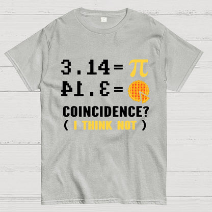 3.14 = pi coincidence (i think not) Geek T-Shirt