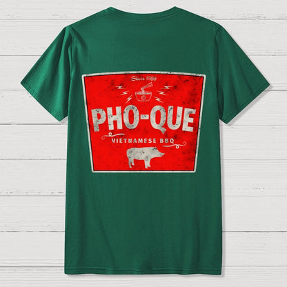 Pho Que Back Printing Geek T-Shirt
