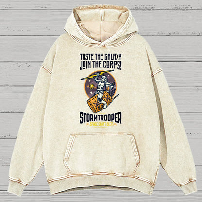 Taste The Galaxy.. Vintage Distressed Hoodie