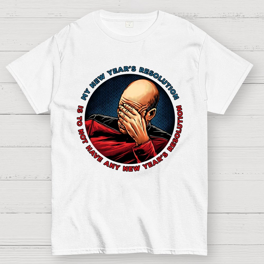 No New Year’s Resolution Geek T-Shirt
